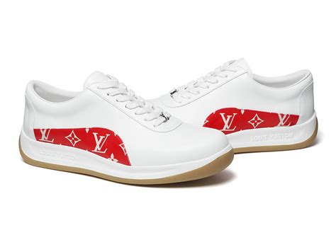 louis vuitton x supreme shoes|Louis Vuitton x Supreme Run Away Sneakers .